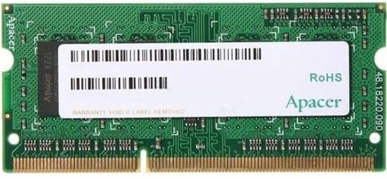  Зображення Модуль пам`яті  SO-DIMM 8GB/1600 1.5V DDR3 Apacer (DS.08G2K.KAM) 